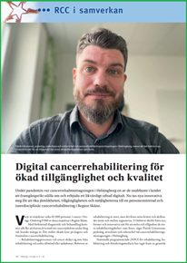Patrik Göransson rehab på distans onkologiisverige 6 2022