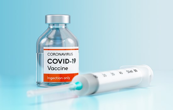 Medical Vaccine Bottle Vial Of Covid 19 Coronaviru W8DLYUX