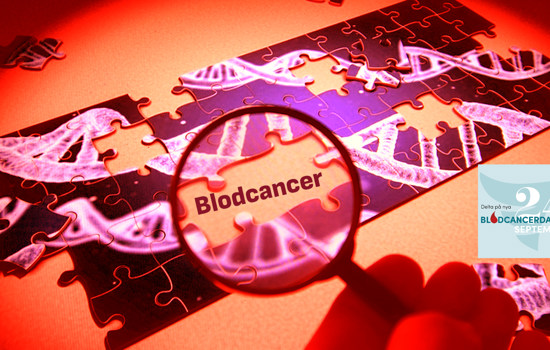 Blodcancerdagen I Fokus Förstoringsglas På DNA Pussel