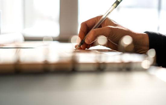 Paperwork Doing Bills Or Filing Taxes And Writing ULZPCTT