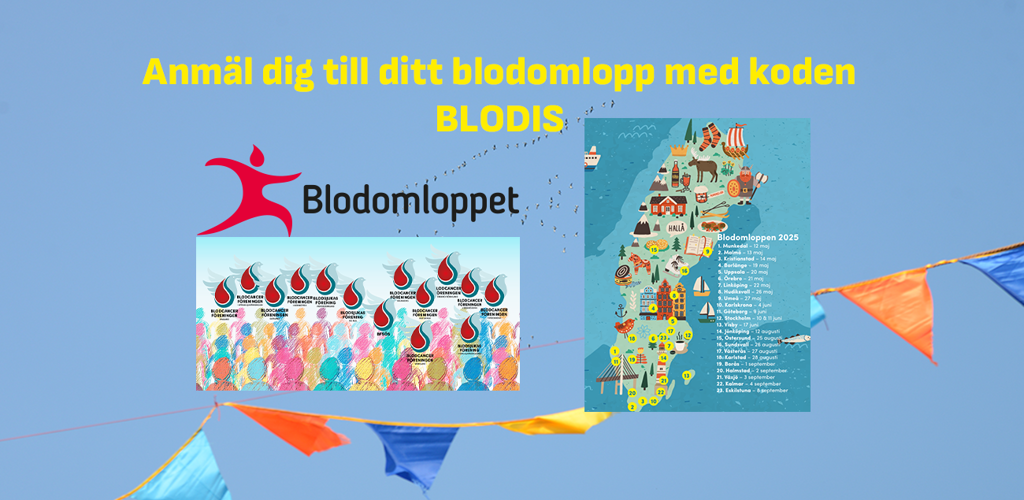Genrebild Fhsj Positive Trend Framtid Bla Himmel Vimplar Sol Hopp (3) Blodomloppet 2025 M Karta O BLODIS