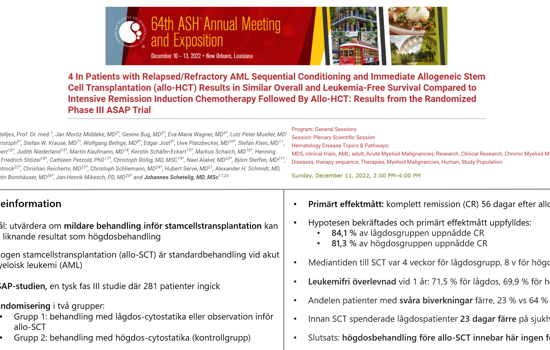 Foskningsbloggen V 15 (2023) Allo SCT