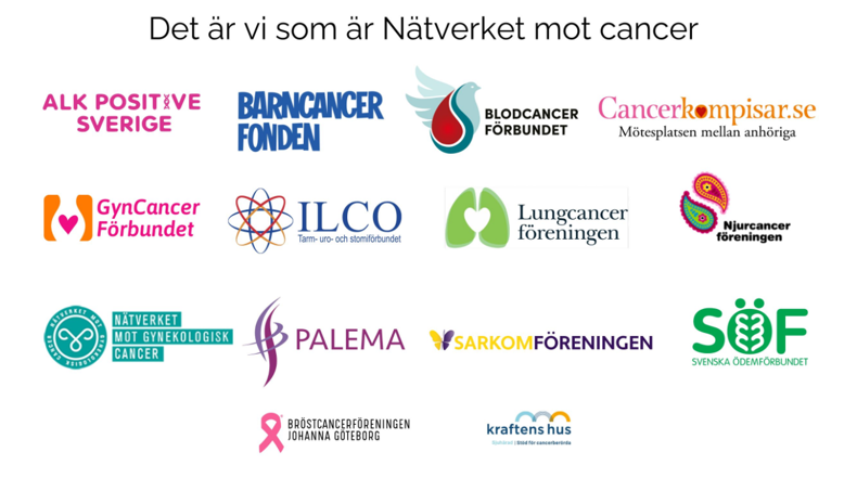 Nätverket mot cancer medlemsorganisationer 2026