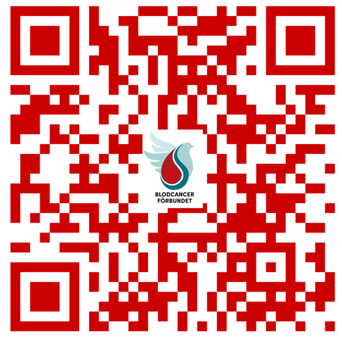 QR kod Blodcancerförbundet