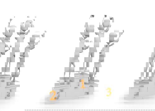 guld silver brons prispall roaltyfri bild pixabay