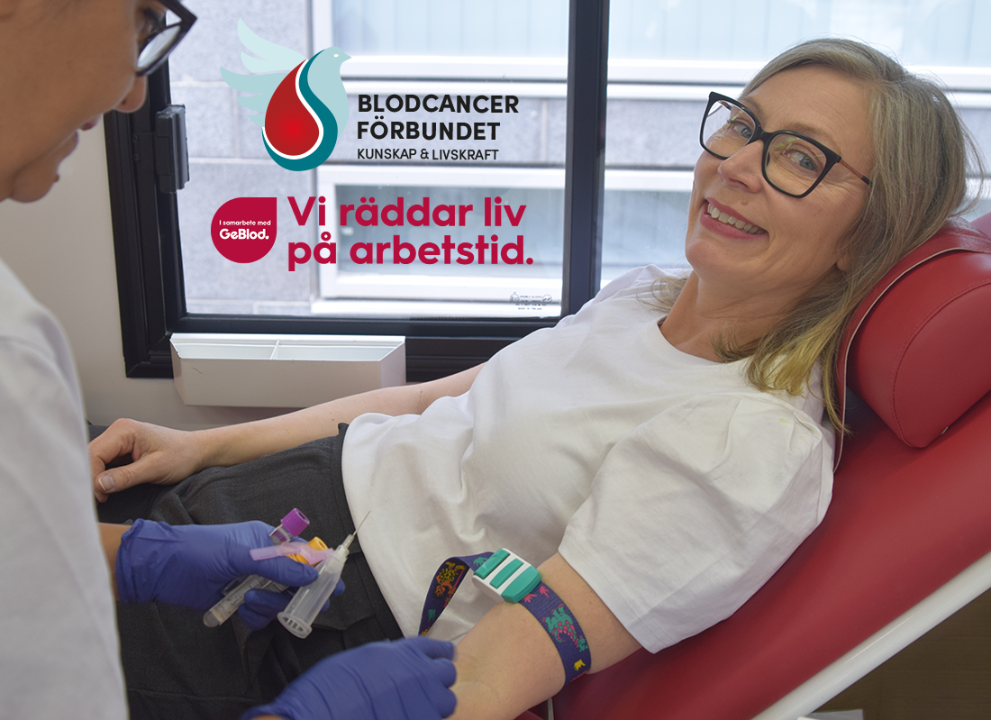 Sofia Segergren BLCF Ny Blodgivare 2025 Foto Hsj (11) Med Logotyper Ge Blod O BLCF 1200Pxb