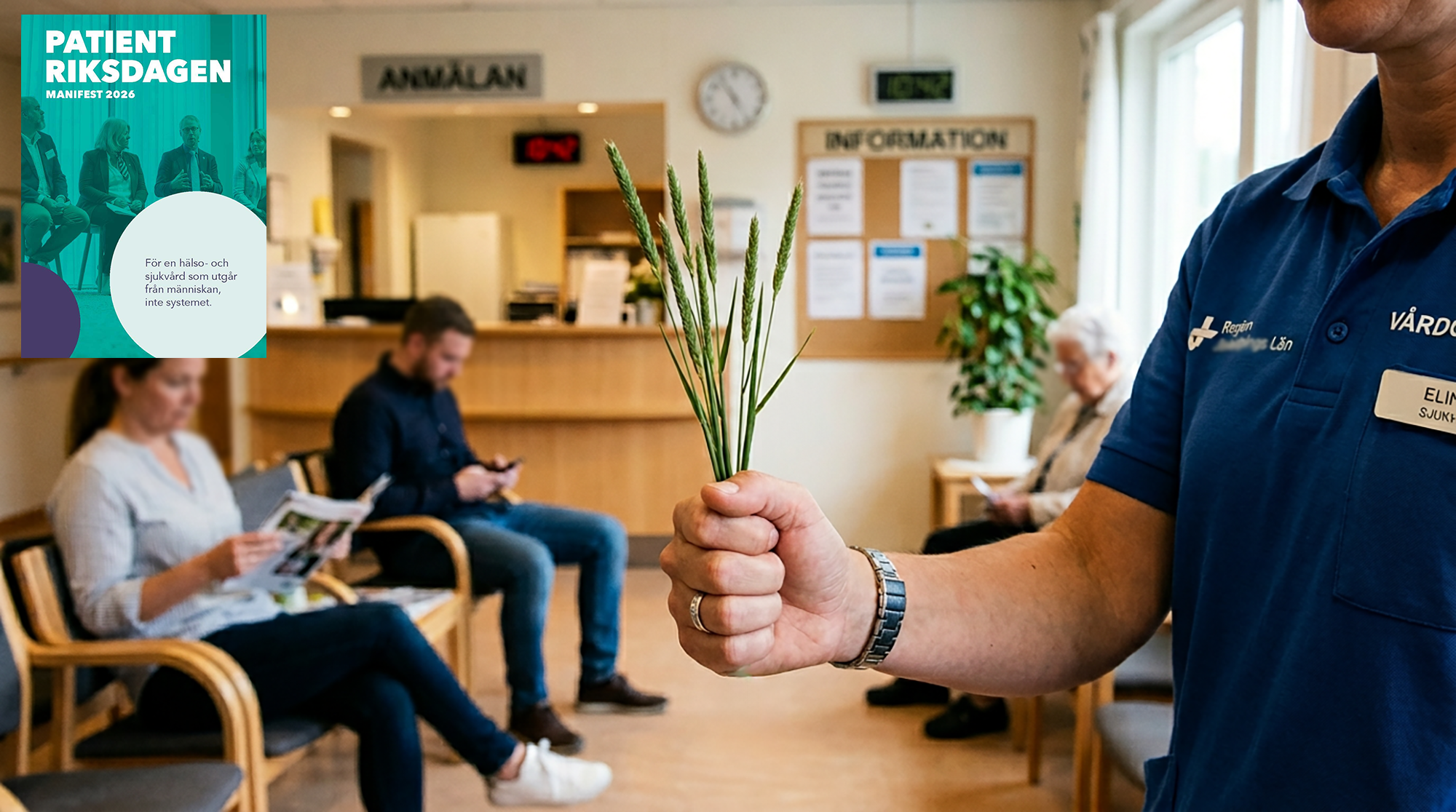 Genrebild Vardlotteriet Moter Patienten I Vantrummet Ai M Patientriksdagen 2026