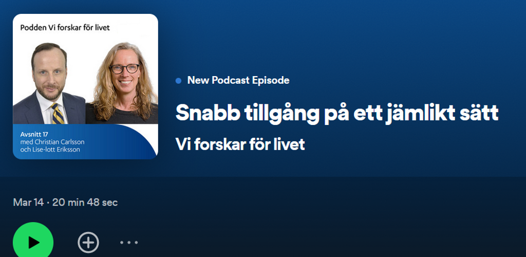 Skarmdump Forskaforlivetpodden Med Lise Lott Mars2023 Janssen Spotify