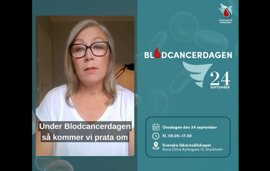 Startbild Blodcancerdagsinbjudan Av Sofia 2025 Videoklipp