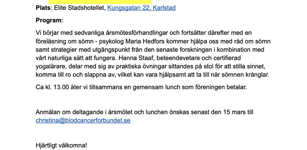 Inbjudan Till Årsmöte 2026.01