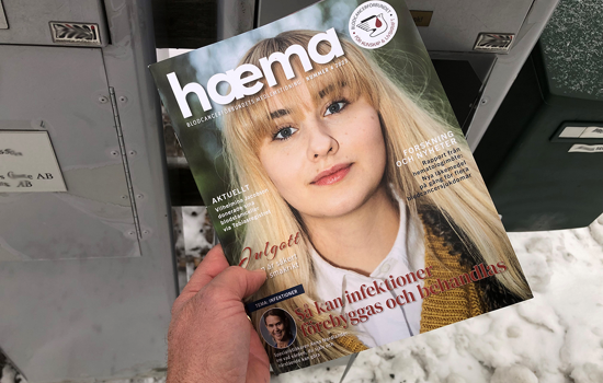Haema 4 2023 Omslaget I Brevladan Foto Susanne Kronholm Fhsj Fixad