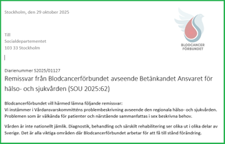 BLCF remissvar SOU 2025 62