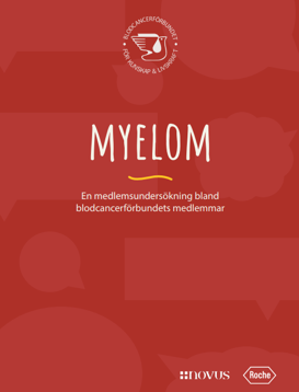 Omslaget rapport myelomundersökningen 2022