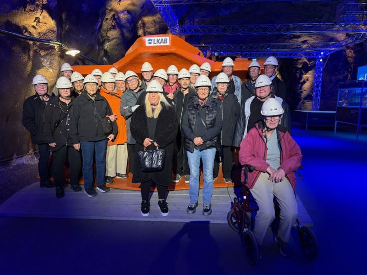 gruppbild Kirunagruvan 2026