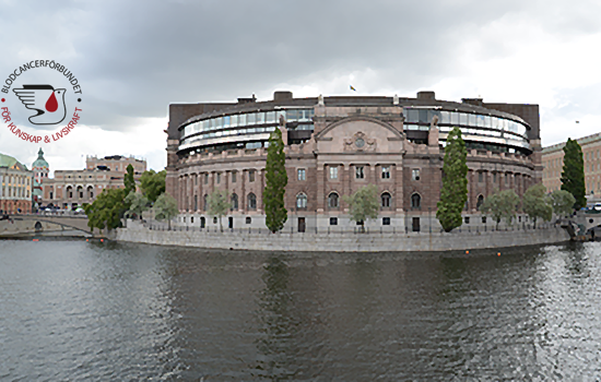 Riksdagshuset Sthlm Genrebild Konstnarlig Fhsj 7979 M BLCF Logga