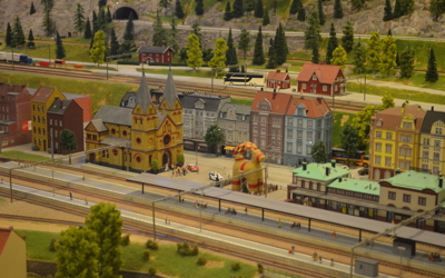 Miniature Kingdom 011 Gävle M Sjömanskyrkan Bocken O Stationen
