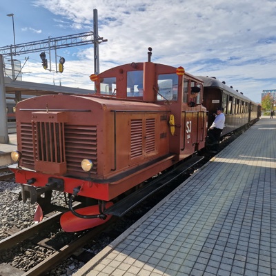 Lennakatten 2024 20240824 161948 Uppsala Östra Dieseltåget Åker Till Tågstallet