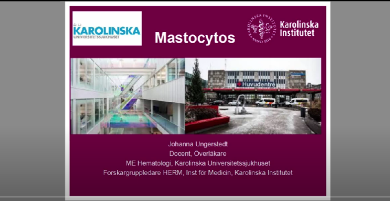 mastocytoswebbinarium 2023 startbild video