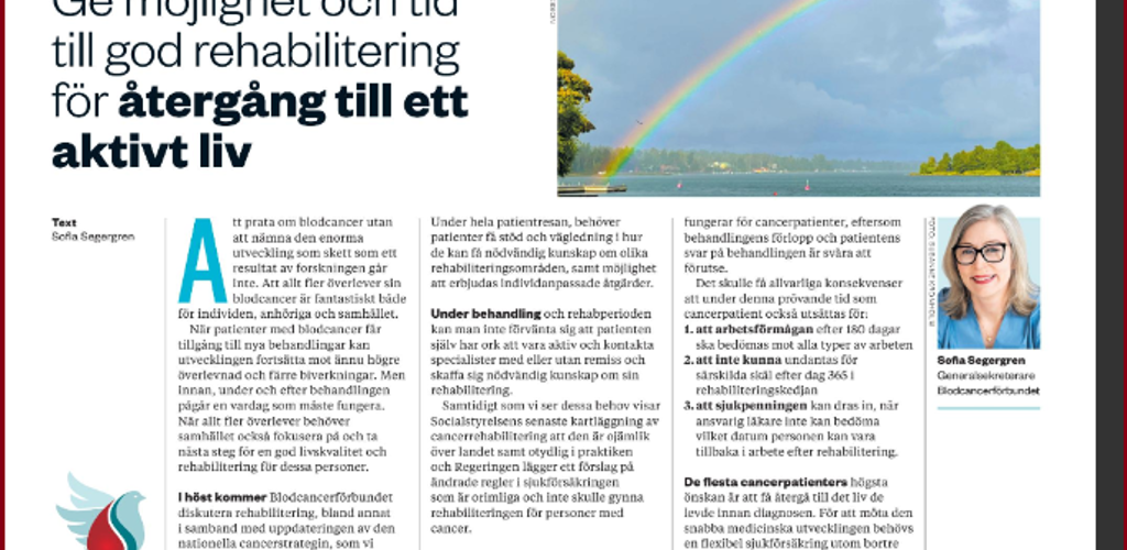 Skarmdump Kampen Mot Cancer 2024 Sofia Med Premiär