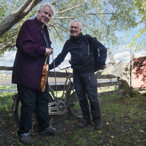 Matti Andersson med damcykel