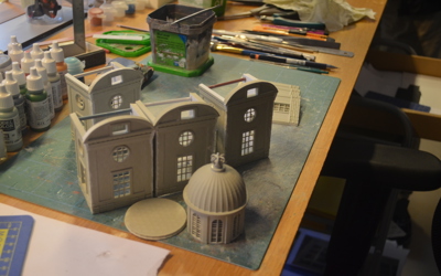 Miniature Kingdom 085 Tillverkning Av Modell Kung Karls Kyrka I Kungsör 3D Printat