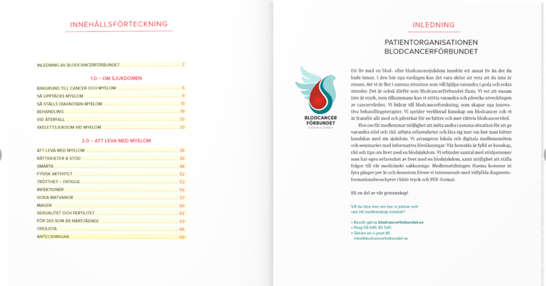 myelomskolan och BLCF