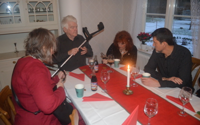Julbord Gaggeska Gården 2017 26 Lena P Kjell Åke Sonja Ola