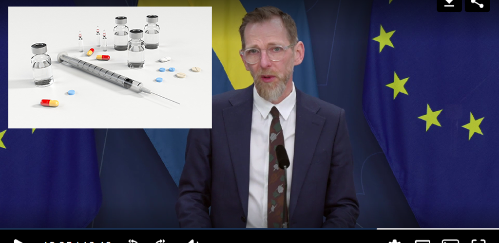 Socialminister Forssmed Regeringens Webb M Lakemedel Montage