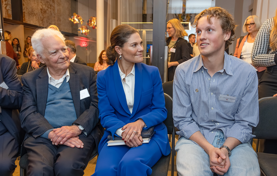 Gösta Gahrton HKH Kronprinsessan Victoria Albin Svensson Almkvist Foto Jann Lipka