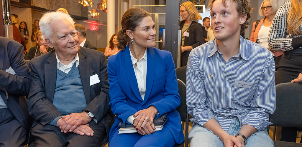 Gösta Gahrton HKH Kronprinsessan Victoria Albin Svensson Almkvist Foto Jann Lipka