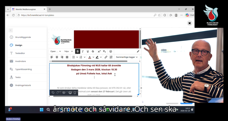 anders örtelius utbildar i memlist epostmallar 2026