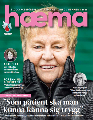 Omslag Haema 1 2025 m Gunilla Gunnarsson foto Susanne kronholm