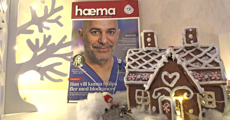 Haema 4 2021 har nått fram även till pepparkakshuset.